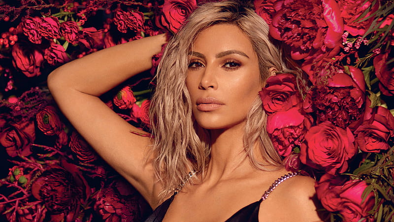 Kim Kardashian Vogue 2018, kim-kardashian, celebrities, girls, vogue, HD wallpaper