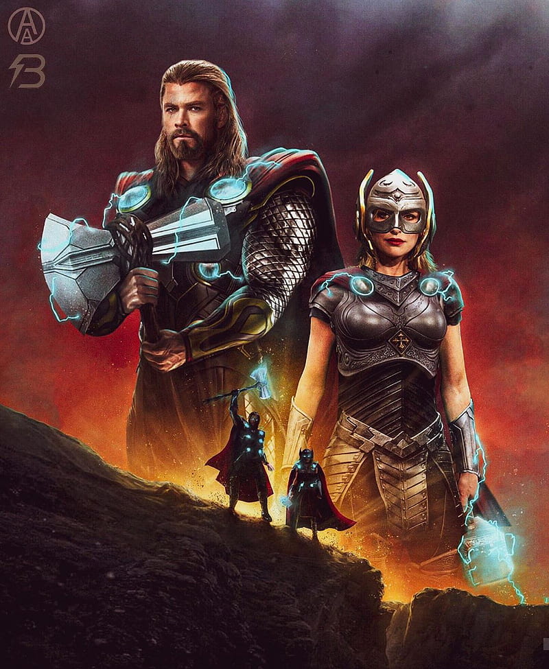 Thor 4, avengers, marvel, mighty, onlymarvel, thor love and thunder,  worthy, HD phone wallpaper | Peakpx