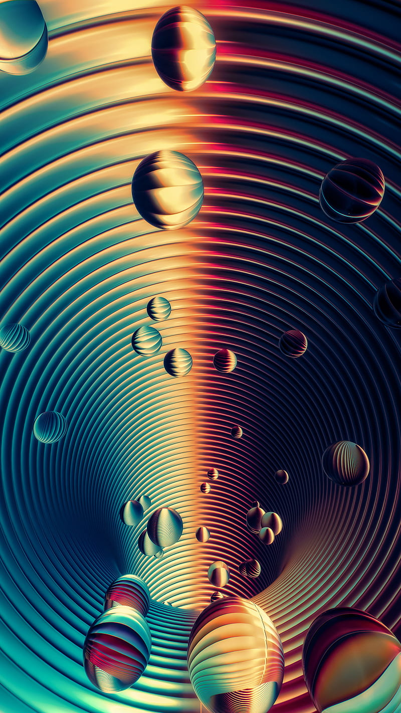 Dive inside, 3d, Jakub, abstract, background, colorful, glass, hypnotising, satisfying, vibrant, HD phone wallpaper