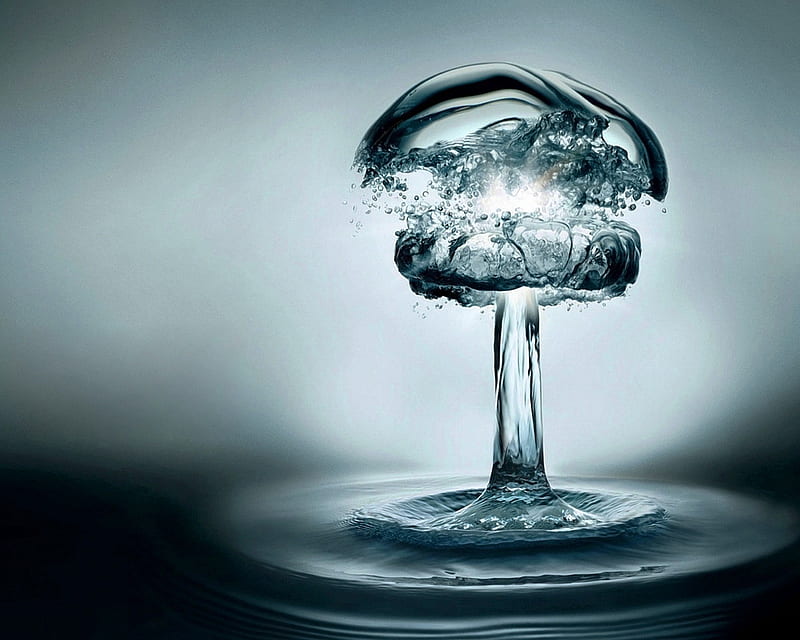 Atomic Water Bomb, HD wallpaper