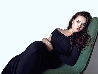 Katherine Langford, Katherine, Australian, model, lingerie, bonito, sexy,  coat, HD wallpaper | Peakpx