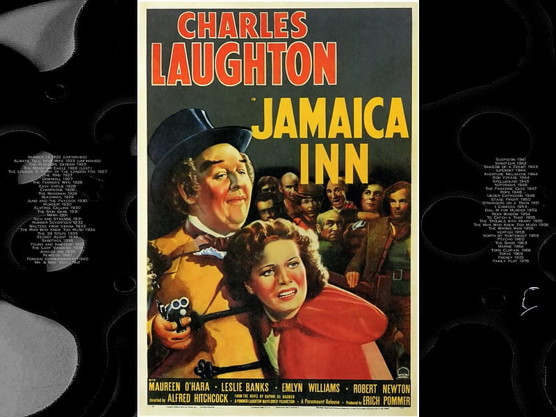 Jamaica Inn01, alfred hitchcock, posters, Jamaica Inn, classic movies, HD wallpaper