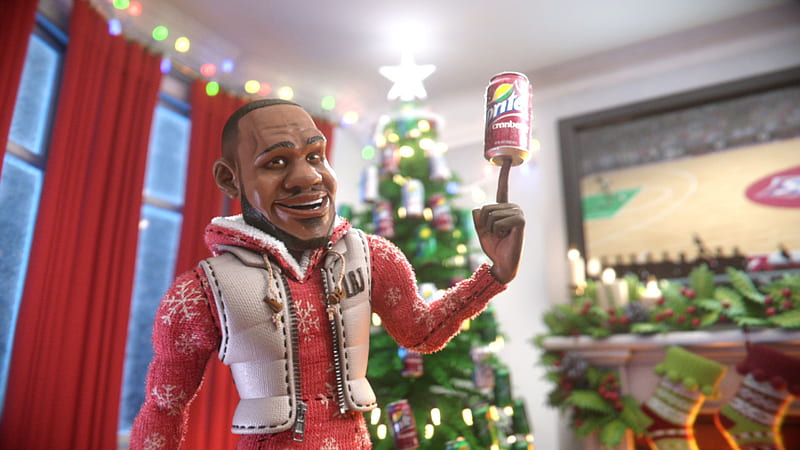 LeBron James Is Holding Sprite Cranberry Can In One Finger Sprite Cranberry, HD wallpaper