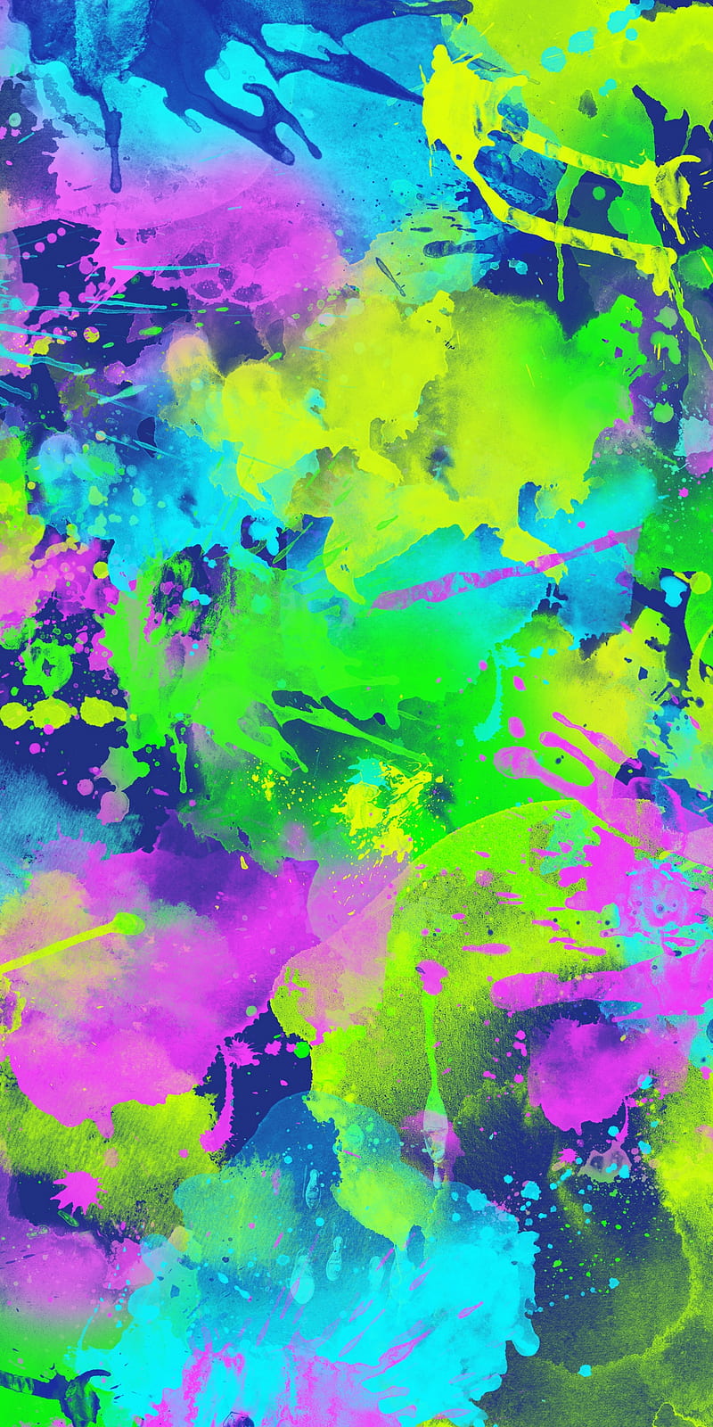 Paint Splatter amoled color colour explosion mix paint shower splash  HD phone wallpaper  Peakpx