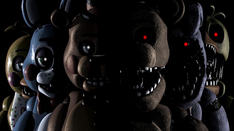 Video Game, Five Nights At Freddy's, Toy Bonnie (Five Nights At Freddy's), Toy Freddy (Five Nights At Freddy's), Withered Chica (Five Nights At Freddy's), Withered Freddy (Five Nights At Freddy's), Withered Bonnie (Five Nights At Freddy's), Toy Chica (Five Nights At Freddy's), Five Nights At Freddy's 2, HD wallpaper