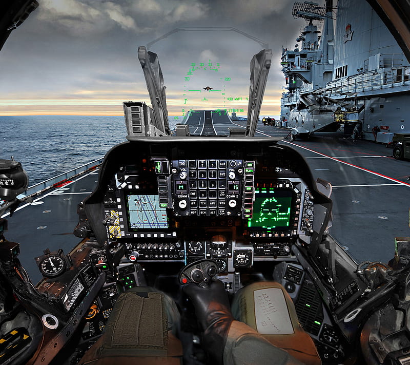 Harrier Cockpit, airplane, carrier, fighter, jet, pilot, HD wallpaper |  Peakpx