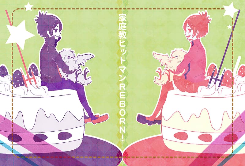 Anime, Katekyō Hitman Reborn!, Chrome Dokuro, Mukuro Rokudo, HD wallpaper