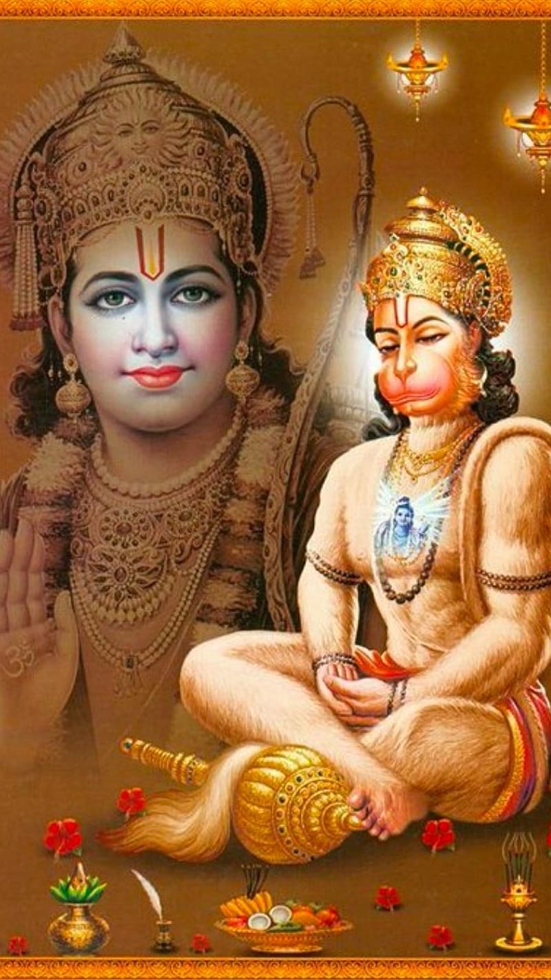 Ram Bhagwan Ke, lord, ram, god, HD phone wallpaper