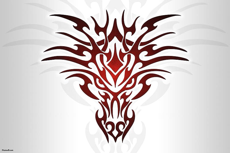 Tribal Charizard Design Tattoos  Tribal Charizard Design Tattoos  Free  Transparent PNG Clipart Images Download