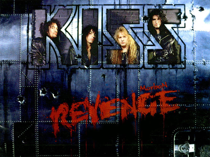 KISS Revenge, rock, kiss, music, band, HD wallpaper