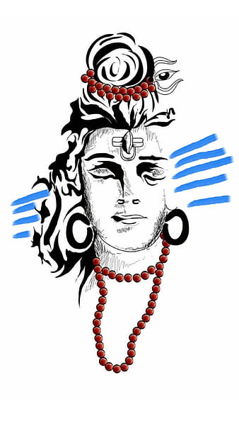 Shiv ji🙏, bholenaath Drawing sketch | Shiva art, Snake drawing, Drawings