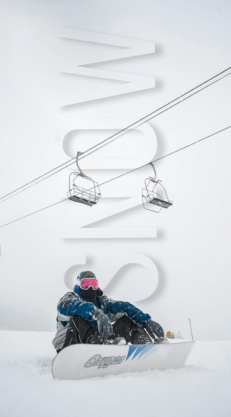 Snowboarding Winters, Antarctica, The, canada, creative, goggles, nature, njoying, skiing, sliding, snow.snowing, snowboard, sports, HD phone wallpaper