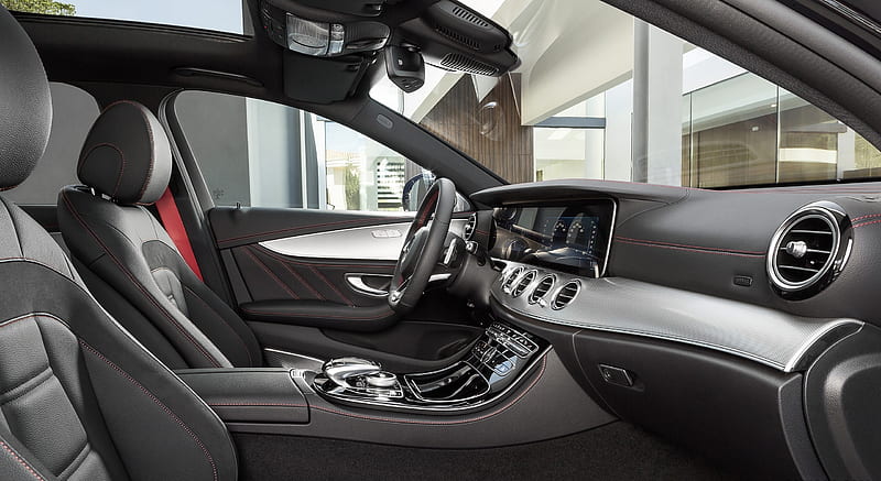 2017 Mercedes-AMG E 43 4MATIC - Leather Black Interior, Front Seats , car, HD wallpaper