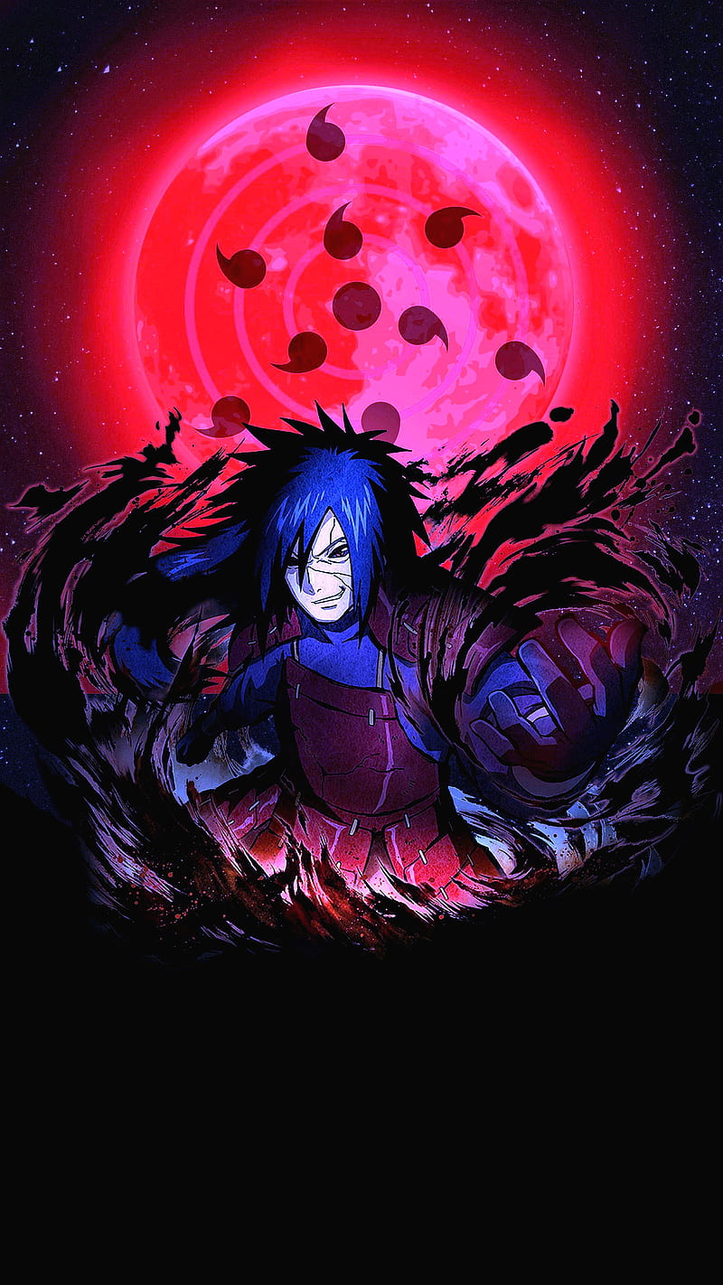 Hashirama, dark, first hokage, latest, madara, naruto, naruto shippuden,  rinnegan, HD phone wallpaper