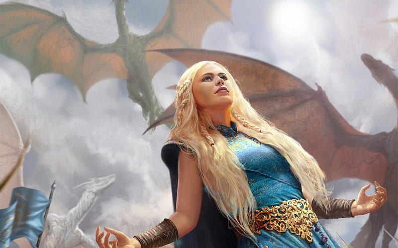 2. Daenerys Targaryen from A Song of Ice and Fire - wide 11
