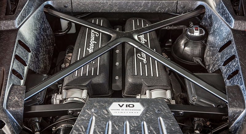 2015 Lamborghini Huracan LP 610-4 - Engine , car, HD wallpaper