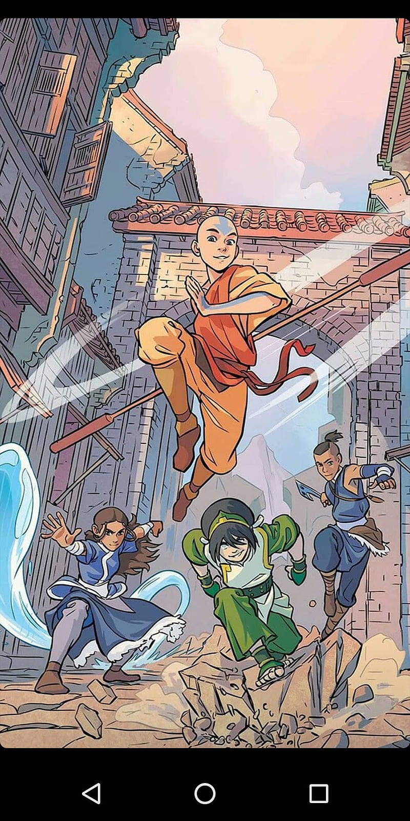 Avatar Aang, avatar, hava, HD phone wallpaper