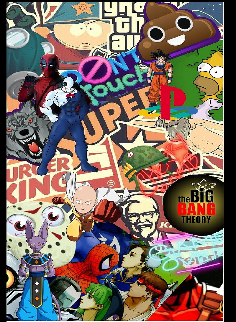 sticker mega boom 2 , avengers, marvel, playstaton, nerd, friki, bomb, dragon ball, HD phone wallpaper