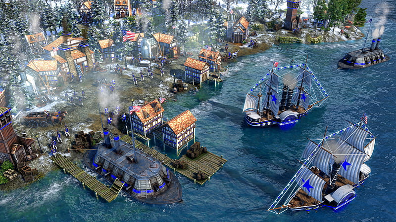 Age of Empires, Age of Empires III: Definitive Edition, HD wallpaper