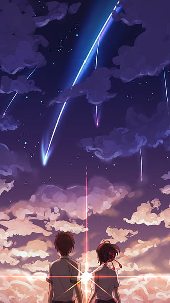 Anime Your Name. (1080x2340) Mobile Wallpaper  Name wallpaper, Your name  wallpaper, Anime wallpaper phone