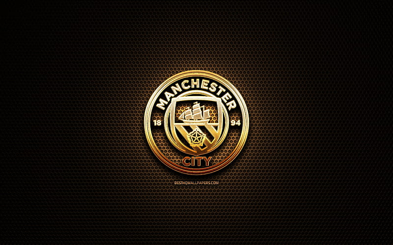 Manchester City FC, club, logo, man city, manchester city, football, HD wallpaper