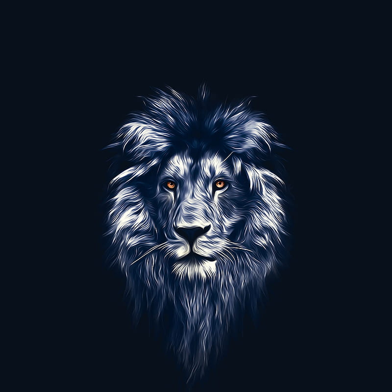King, black, lion, lions, HD phone wallpaper | Peakpx