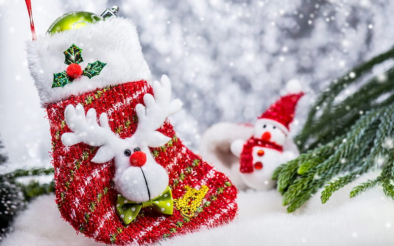 Holiday, Christmas, Decoration, Socks, HD wallpaper | Peakpx