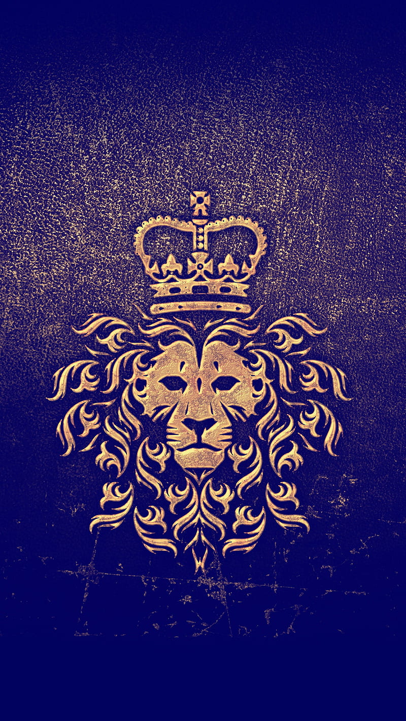 Lion King crown, black, dark, lion king, HD phone wallpaper