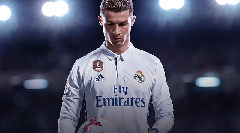 Cristiano Ronaldo, Video Game, Fifa 18, HD wallpaper