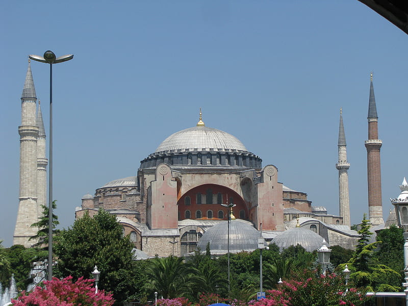 The Church of the Holy Wisdom, known as Hagia Sophia - Istanbul, Turkey, hagia, holy, sophia, turkey, istanbul, church, wisdom, HD wallpaper