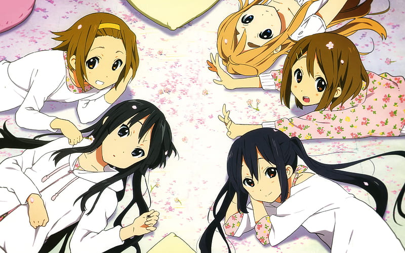 K-On!, cute, k-on, anime, keion, music, band, girls, sexy, HD wallpaper