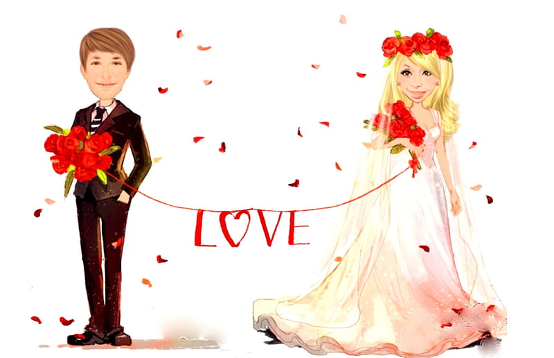 Kanchan Bagari Wedding Love , Wedding, Love Kanchan Bagari, bonito, roses, Kanchan, HD wallpaper