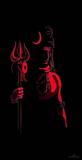 Shiva Art iPhone Wallpaper | Shiva art, God art, Geometric art