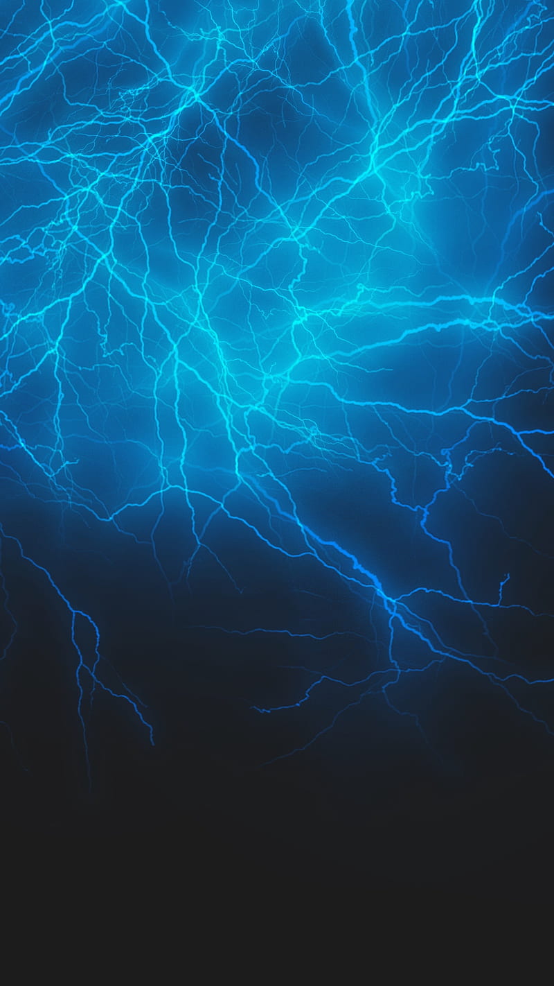 Blue Storm, Blue, FMYury, abstract, black, color, colorful, colors, electric, electro, energy, gradient, layers, lighting, lightning, lightnings, lights, lines, magic, nature, power, storm, HD phone wallpaper