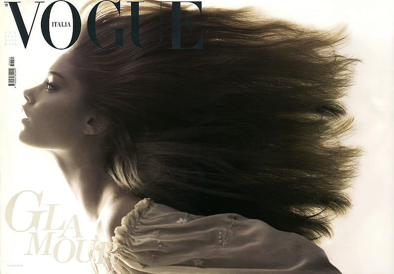 Vogue Italia Cover , vogue, magazine, vogue italia, cover, steven meisel, doutzen kroes, fashion, HD wallpaper