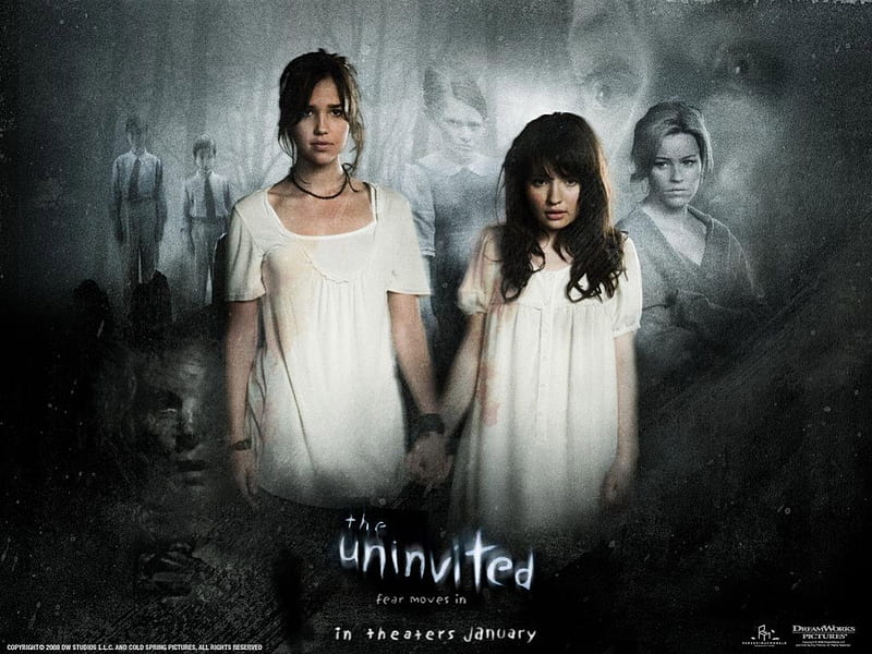 The Uninvited, mystery, anna, arielle kebbel, scary, uninvited, horror, alex, emily browning, HD wallpaper