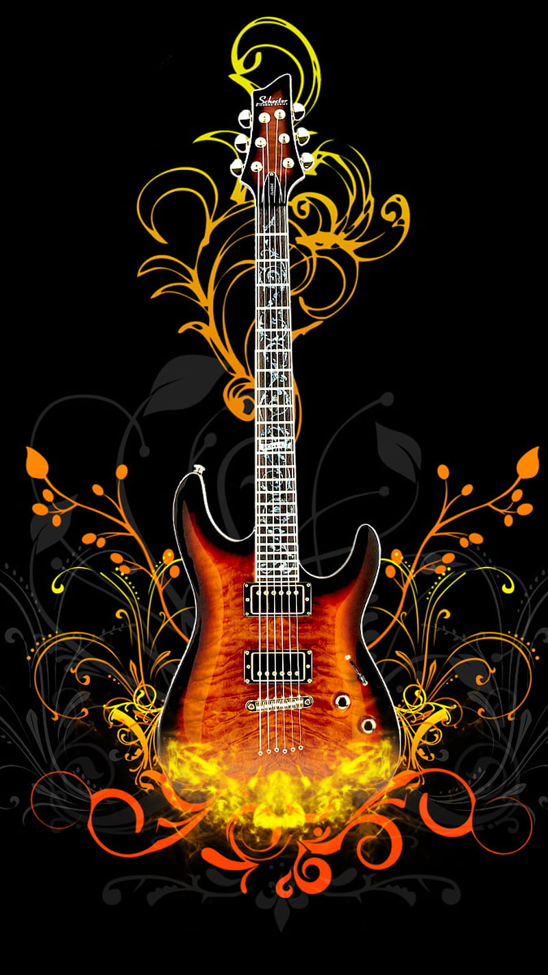 Stratocaster, electric guitar, fender, music, HD phone wallpaper