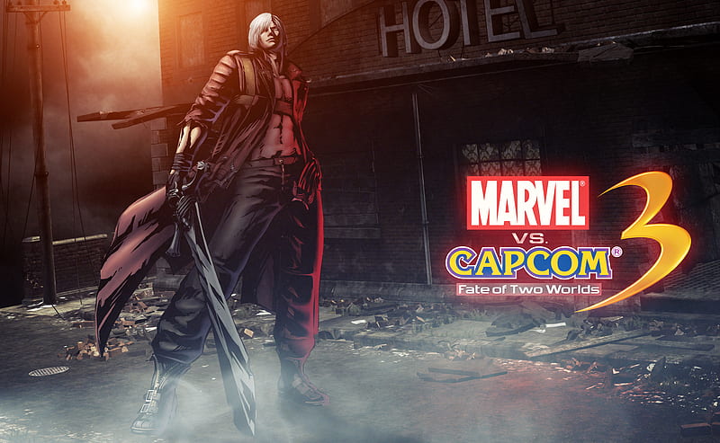 Dante Marvel Vs Capcom 3 Red Marvel Dante Capcom Virgil Demon Half May Hd Wallpaper 3936