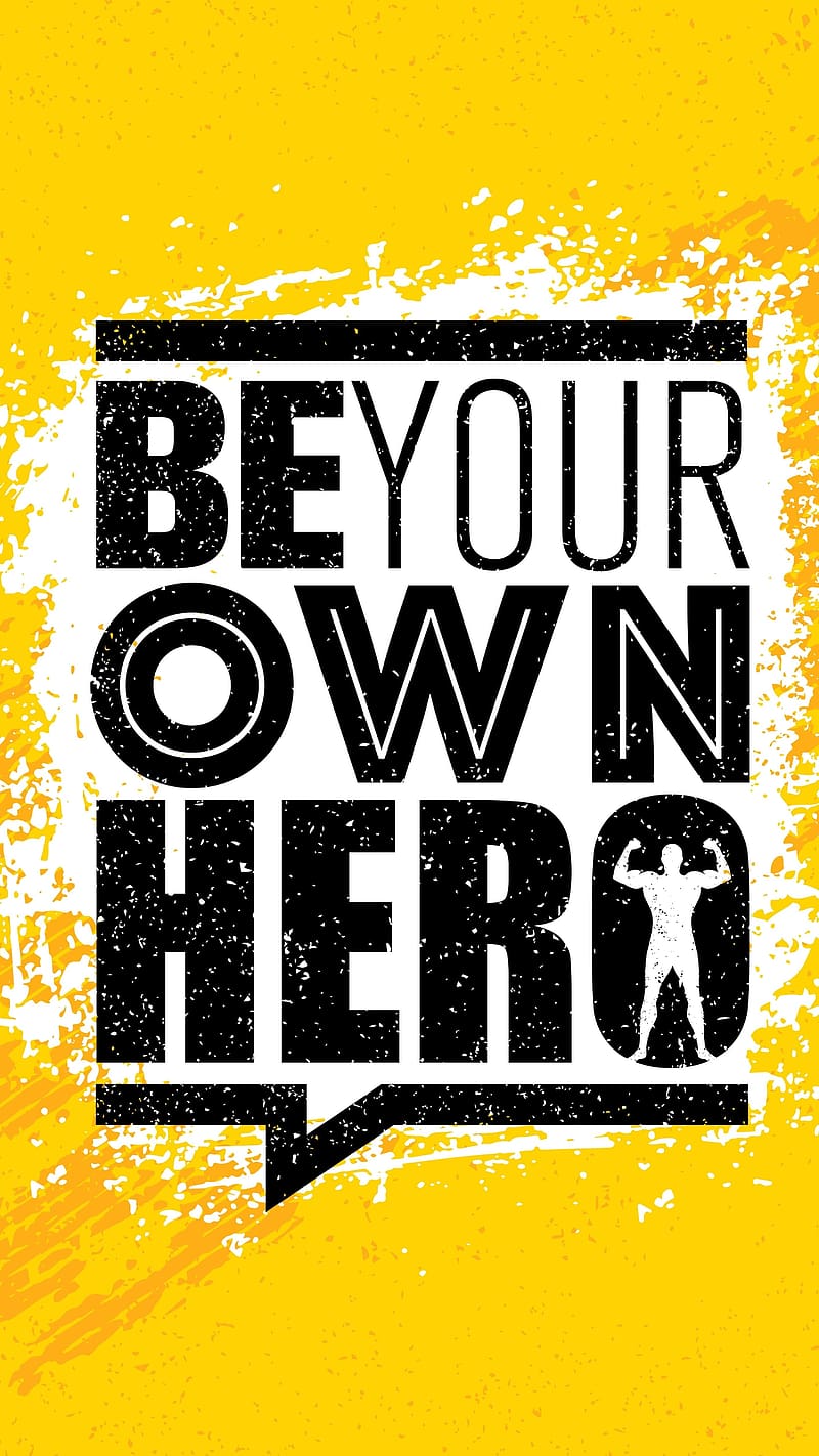 Gym Lover, be your own hero, lover, fitness, HD phone wallpaper
