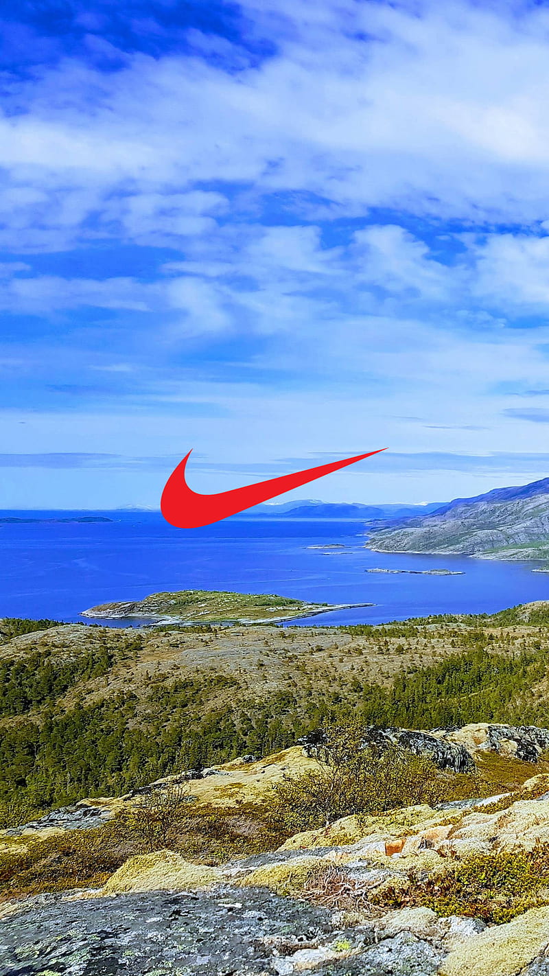 Nike Hilltop, brands, logo, logos, sunny, veiw, HD phone wallpaper