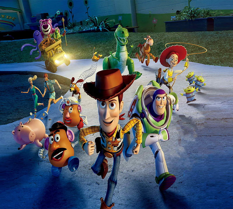 Toy Story 3, buzz, disney, pixar, woody, HD wallpaper