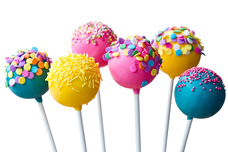 Colored background made by a sweet lollipop