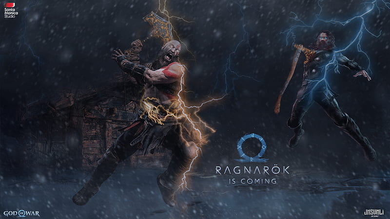 HD god of war ragnarok wallpapers