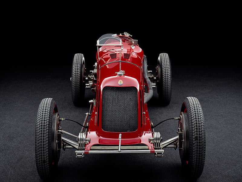 1933 Maserati 8CM, Inline 8, Open Top, car, HD wallpaper