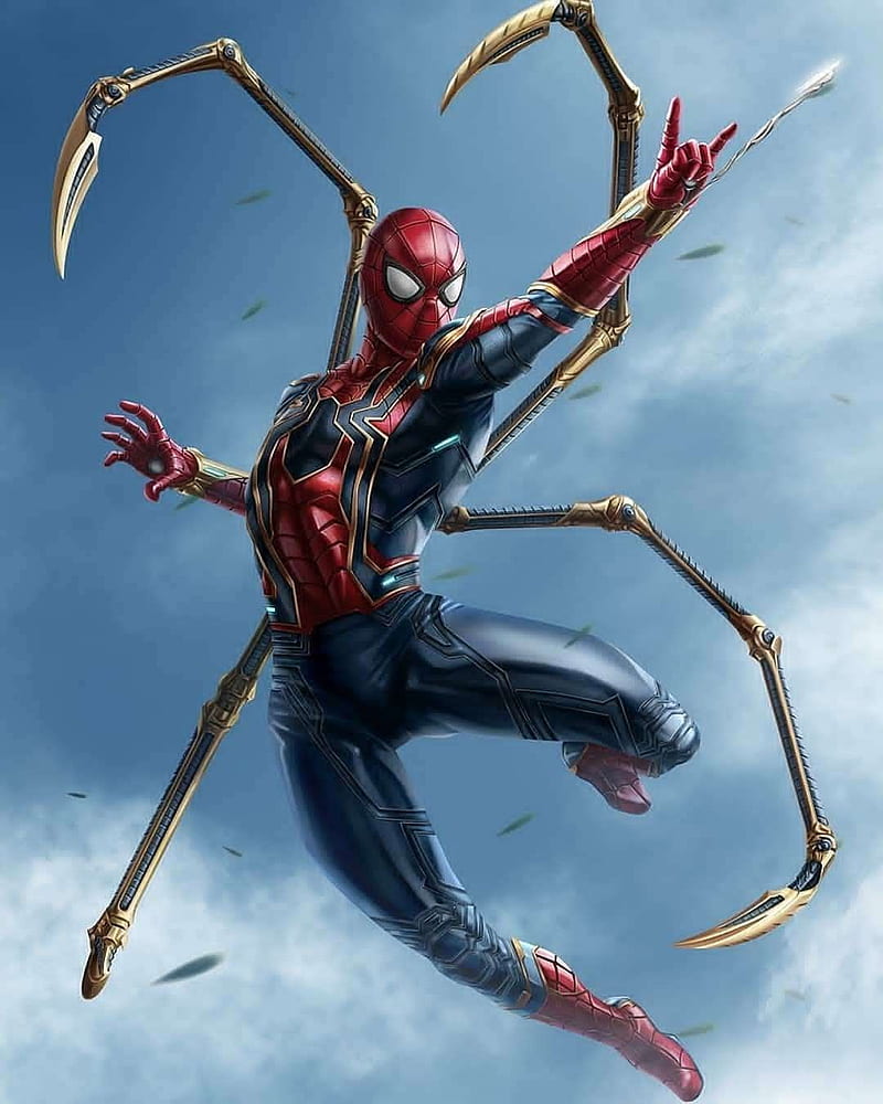 Spiderman, avengers, avengers endgame, infinity war, HD phone wallpaper