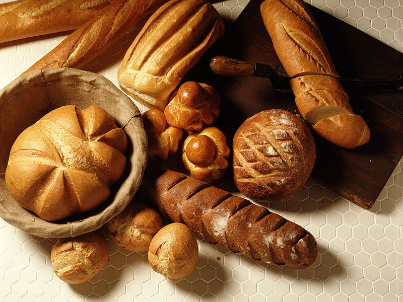 French Bread, bread, delicious, baguette, french, HD wallpaper