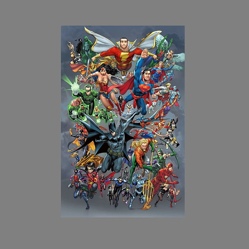 DC Characters, HD phone wallpaper DC Characters, HD phone wallpaper