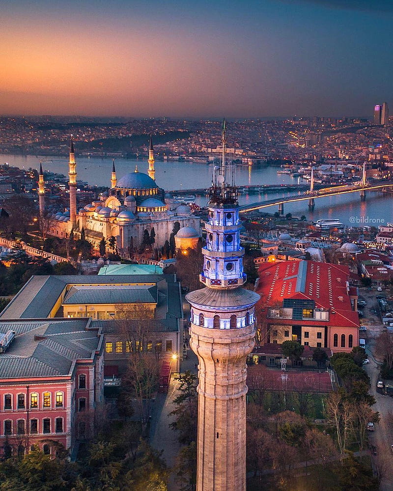 Manzara, istanbul, turkey, HD phone wallpaper