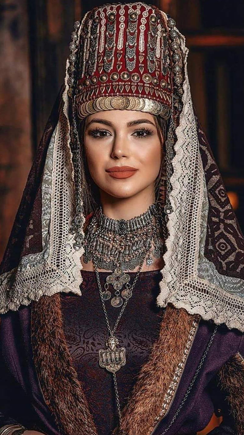 Armenian beauty, armenia, armenian, bonito, beauty, costume, fashion, girl, traditional, HD phone wallpaper
