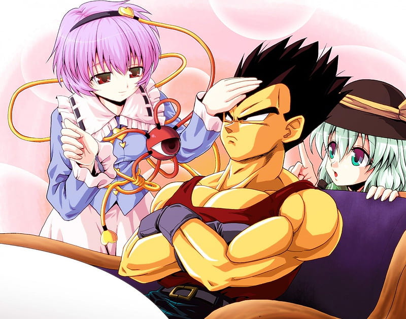 720P free download | Crossover DBZ Touhou, touhou, dragonball, anime